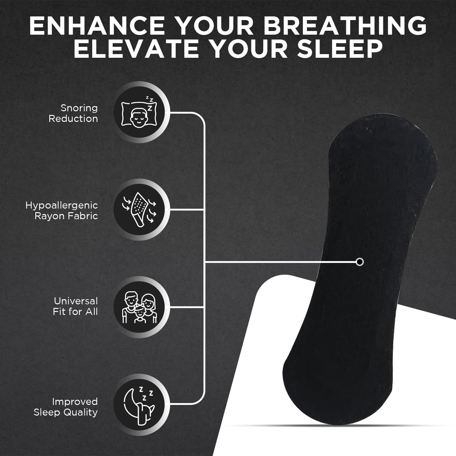 70PCS Mouth Tape & Nasal Strips | Mouth Tape for Sleeping Sleep Mouth Tape | Anti-Snoring Mouth Tape for Sleeping Men & Women Sleep Tape Reduce Mouth Snoring with Nasal Strips